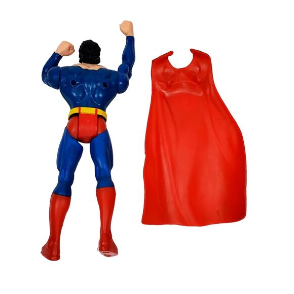 Superman Man of Steel Power Flight Action Figure DC Comic 1995 Vtg Collectible - Picture 4 of 8